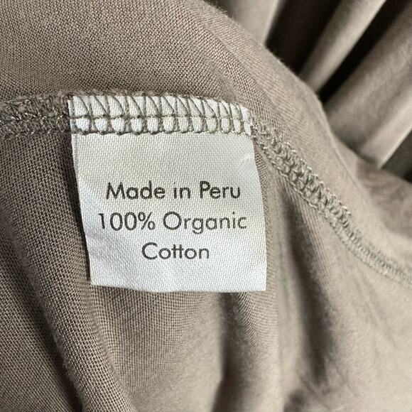 Indigenous Womens size Large Organic Cotton Strappy Layered Maxi Dress Stretchy - Picture 10 of 11